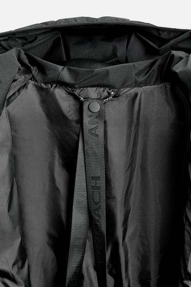 PADDED HOODED JACKET - Black by Zara - Image 9