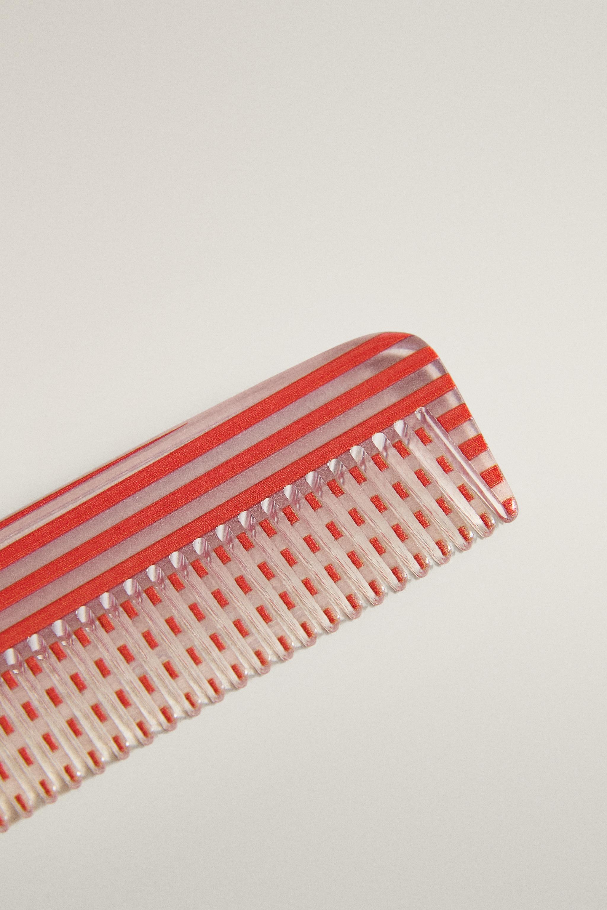 BABY STRIPED BRUSH AND COMB SET