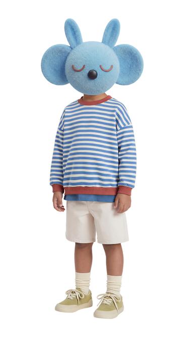 BAGGY DENIM BERMUDA SHORTS - Ecru by Zara