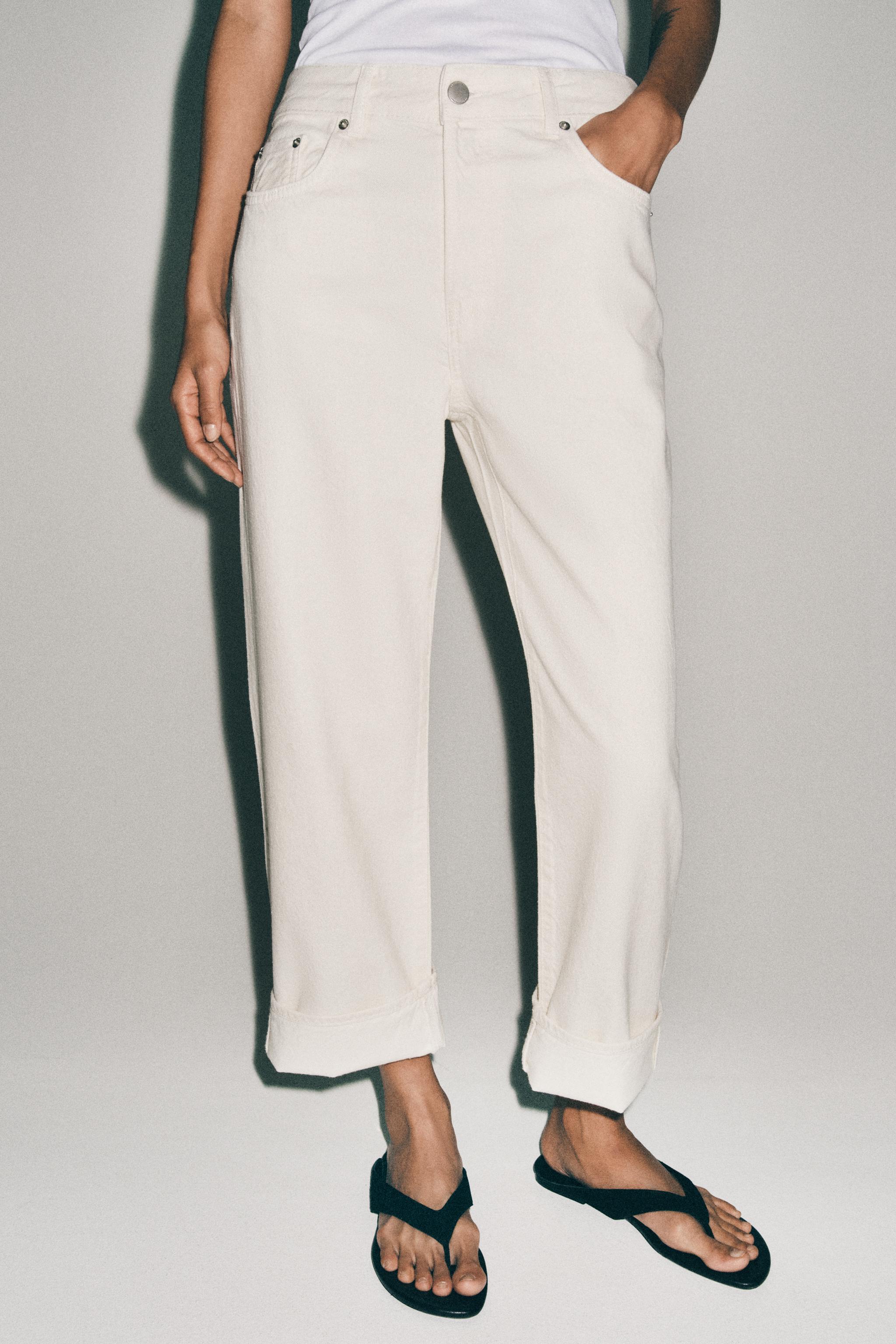 ZW COLLECTION LOW-RISE BAGGY JEANS