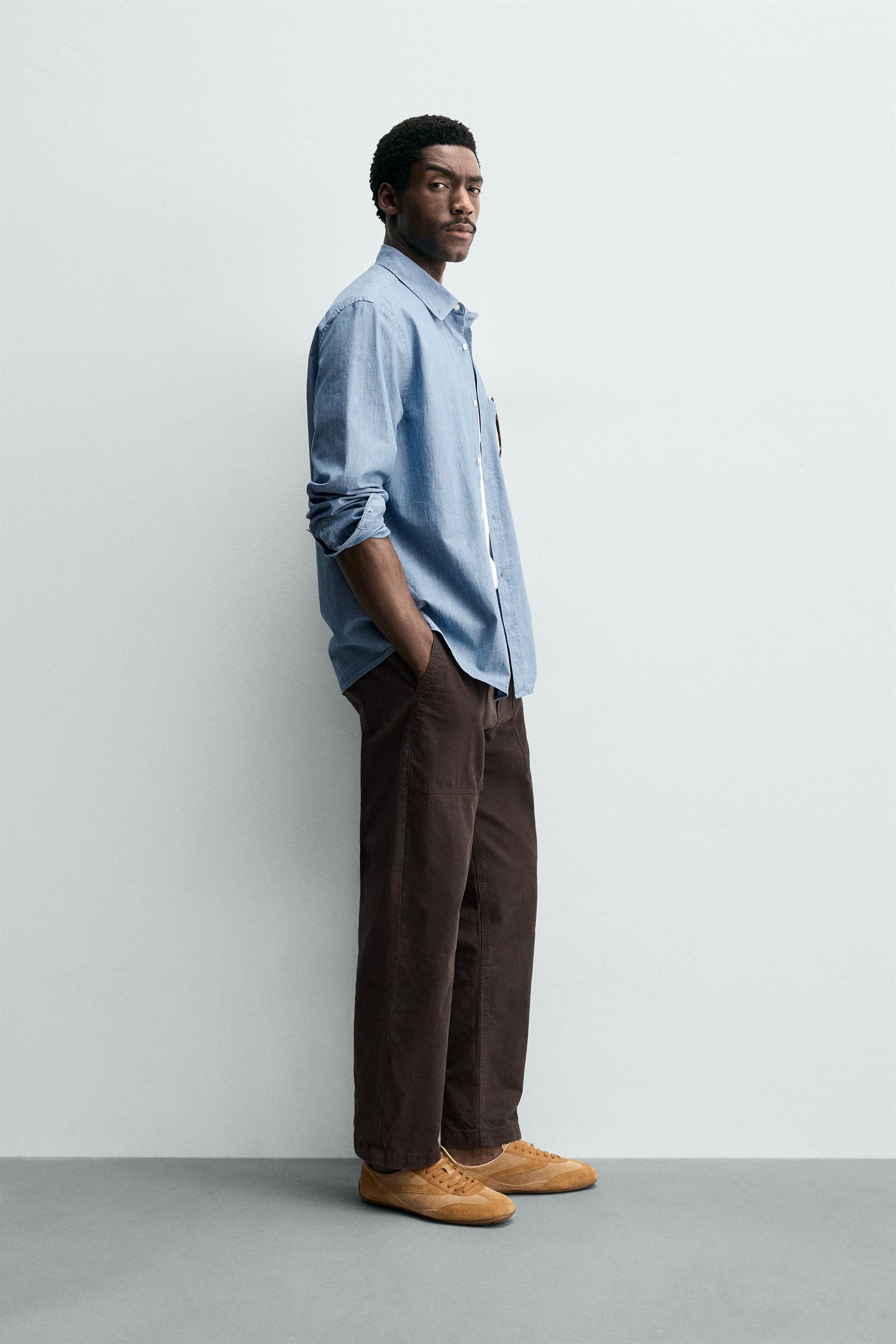 CHEMISE REGULAR FIT CHAMBRAY