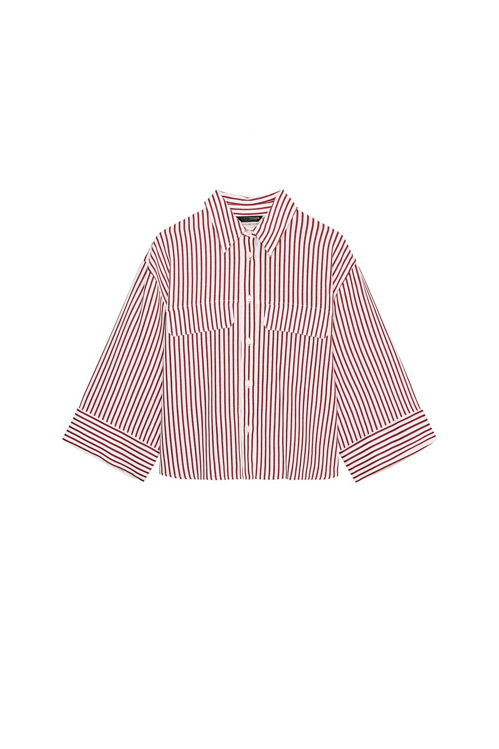 STRIPED LINEN SHIRT - image 3