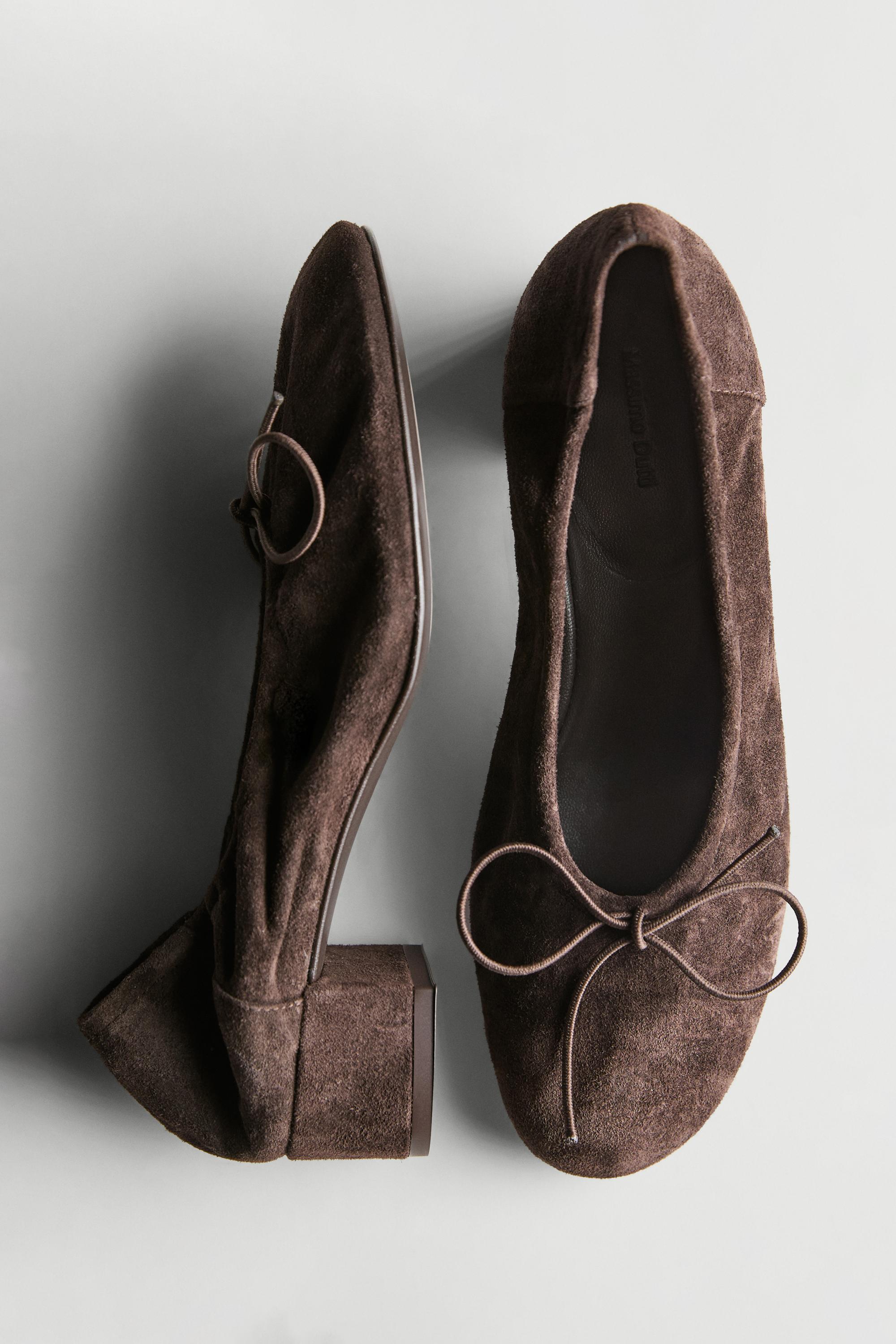 Ballerines talon