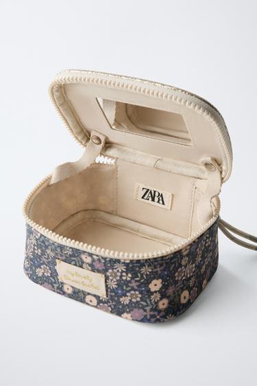 FLORAL TOILETRY BAG - Blue by Zara - Image 3