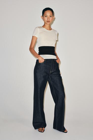 PLEATED SASH BELT - Black by Zara