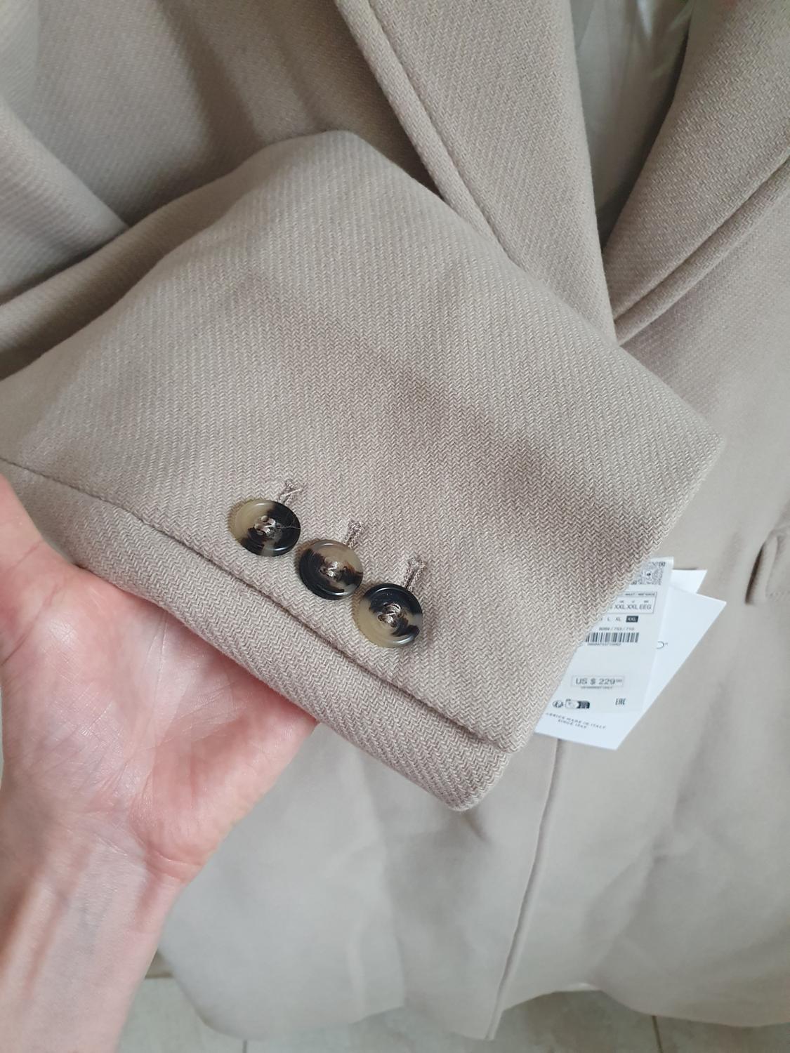 ZW COLLECTION MANTECO WOOL BLEND COAT - Image 4