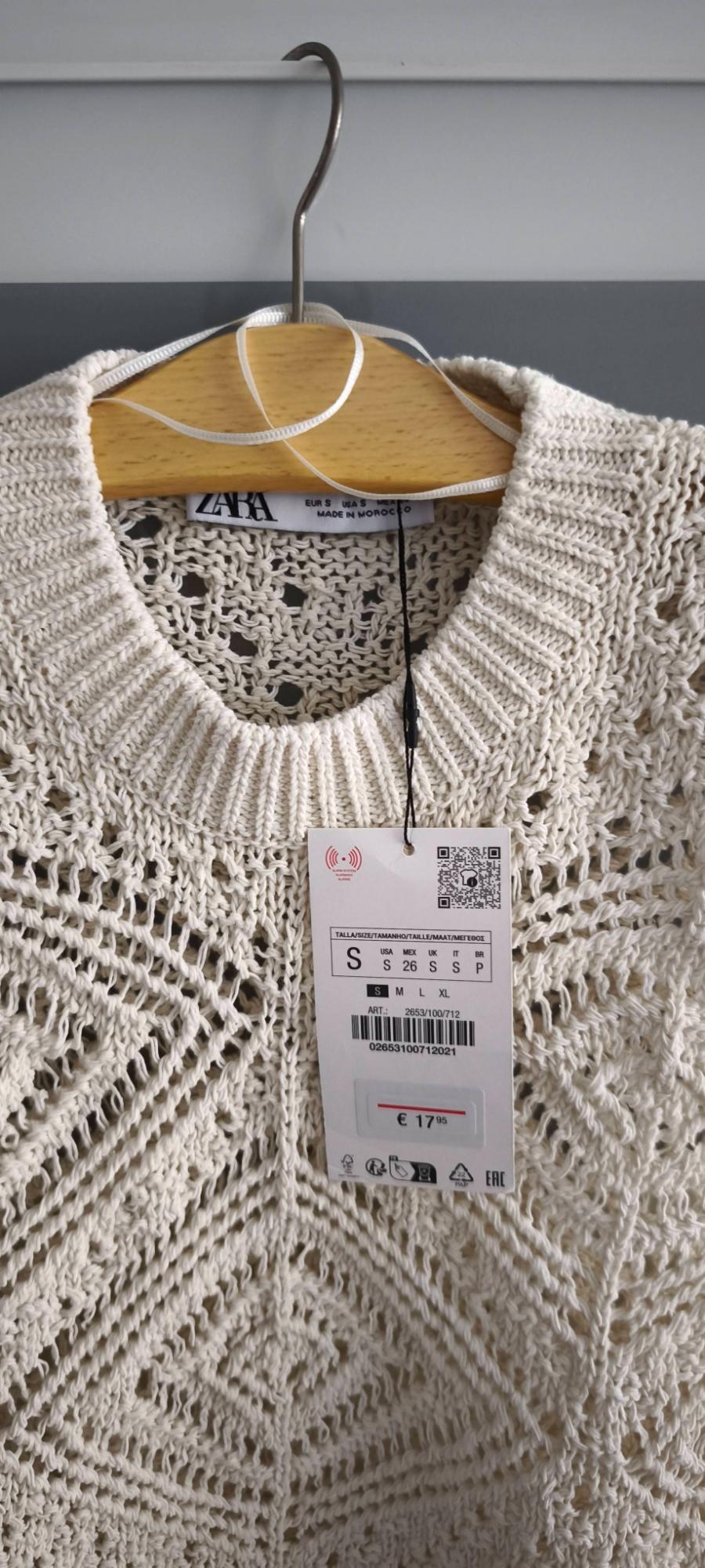 POINTELLE KNIT SLEEVELESS TOP - Image 2