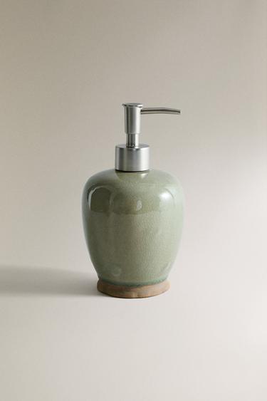 GREENISH SOAP DISPENSER - مخضر الخاص بـ Zara