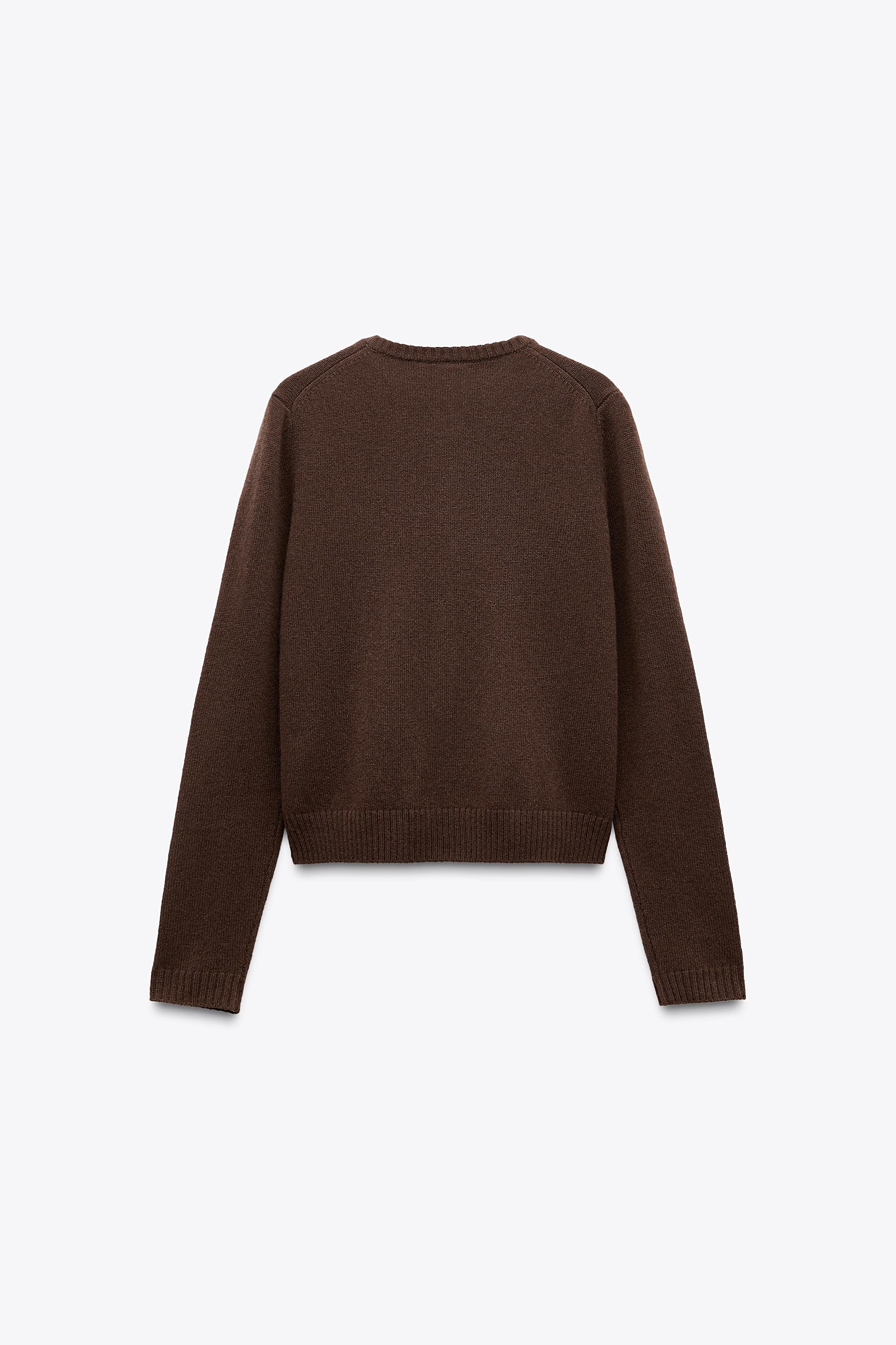 ZARA ウール100%ベーシックカーディガン 02893102700-p.jpg?ts=