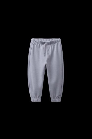 HEART POCKET JOGGER TROUSERS - Blue by Zara