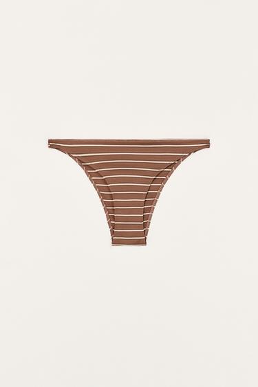BRAGUITA BIKINI RAYAS LIMITED EDITION - Tostado de Zara