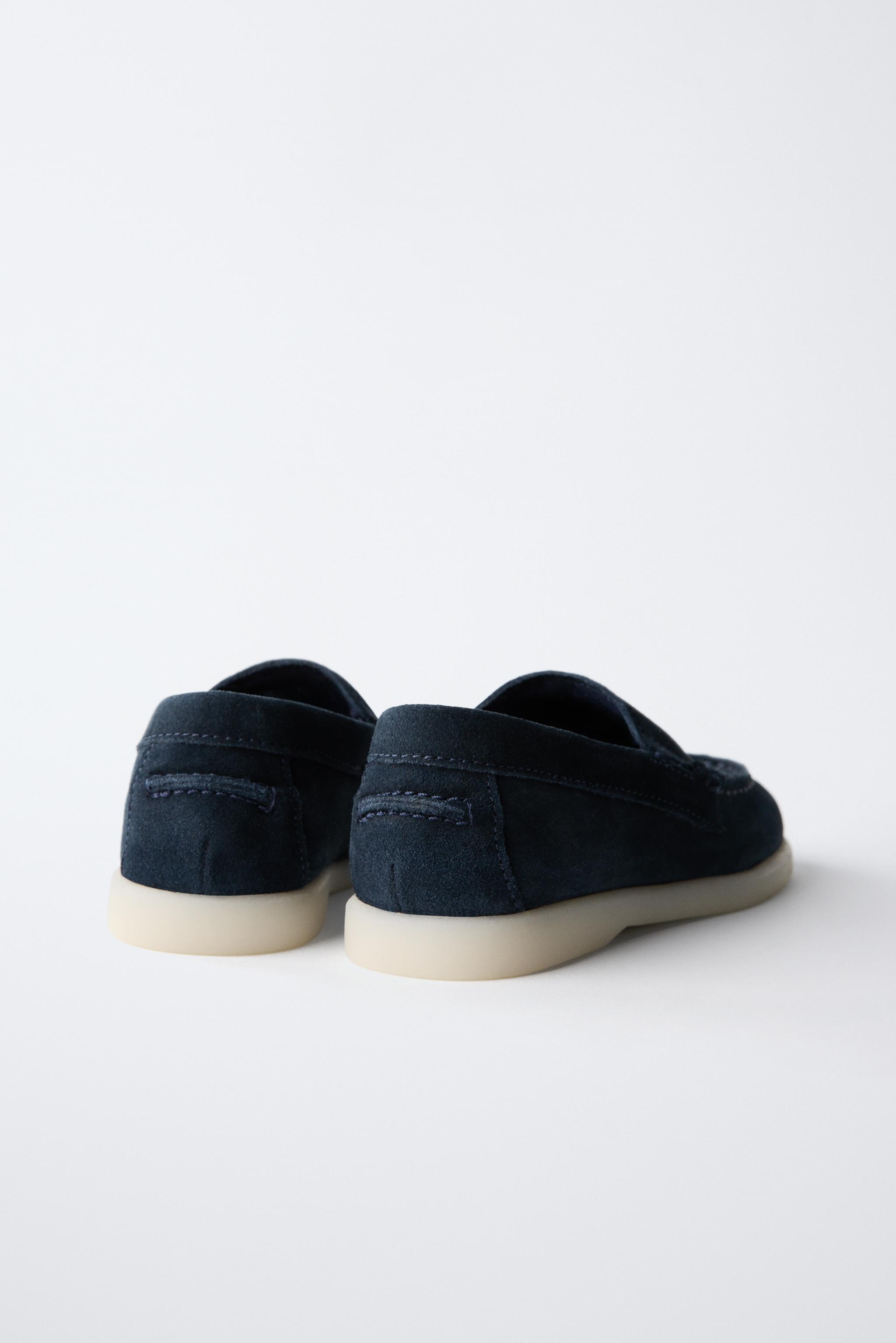 LEATHER DECK SHOES