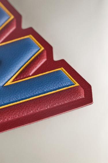 LEATHER LETTER W PATCH - Multicoloured by Zara - Image 1