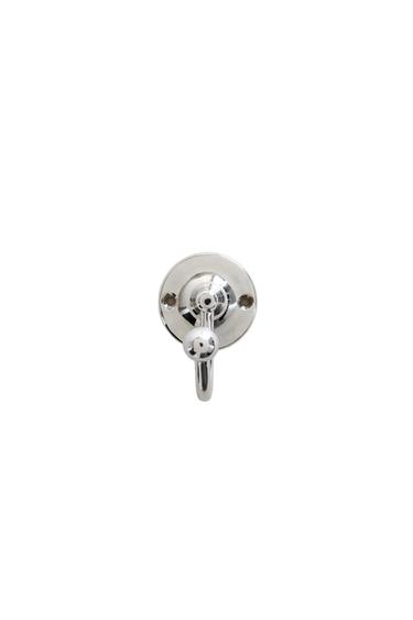 SHINY SILVER WALL HOOK - Silver by Zara