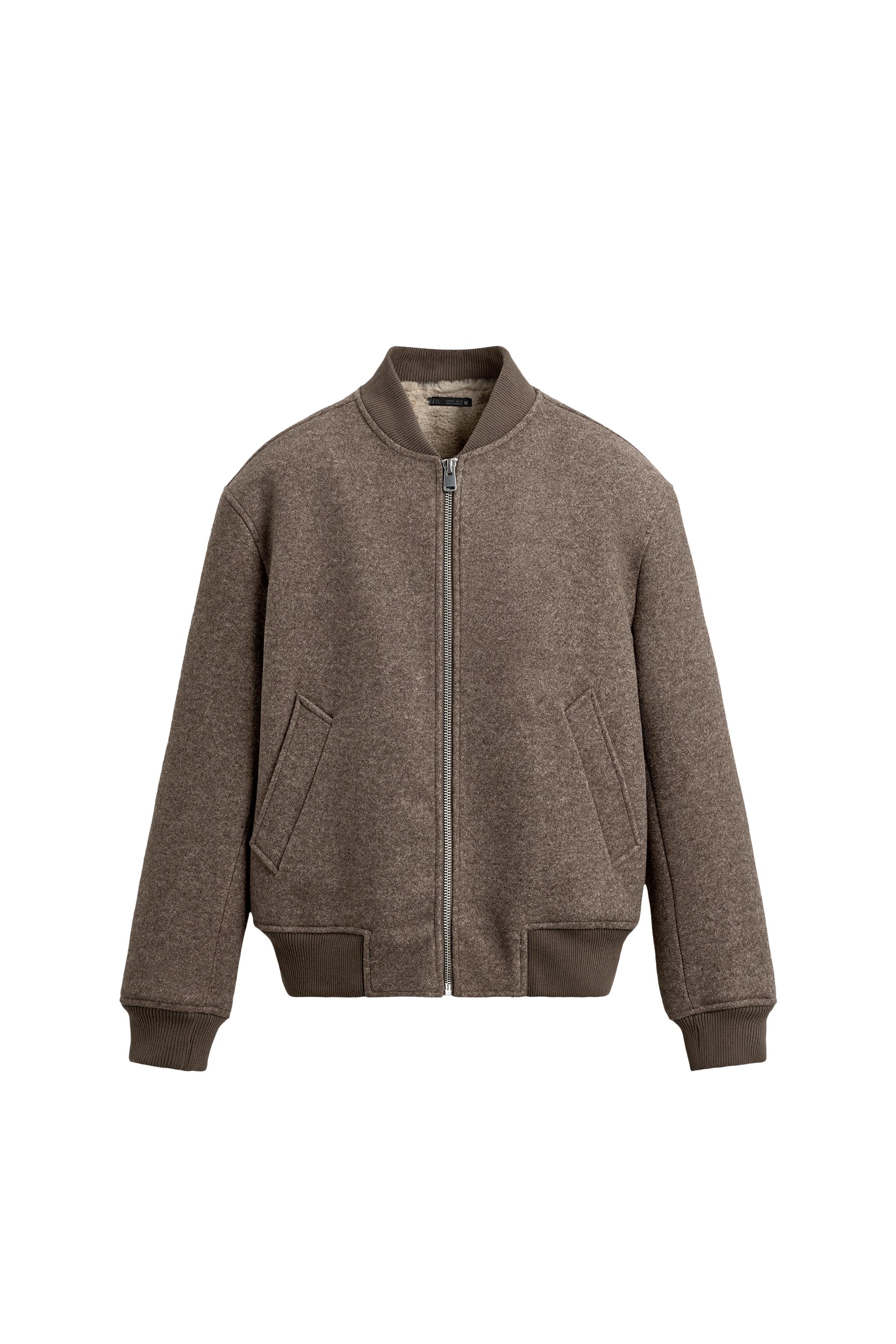 コンビボンバージャケット - ベージュ | ZARA Japan / 日本