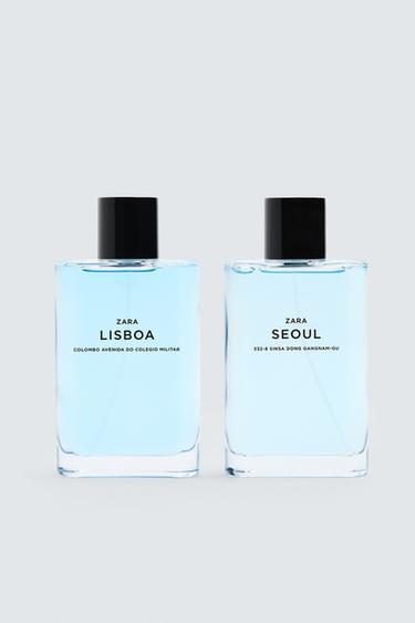 SEOUL + LISBOA EDT 2 X 90 ML / 3.17 oz - TINTED LEATHER by Zara