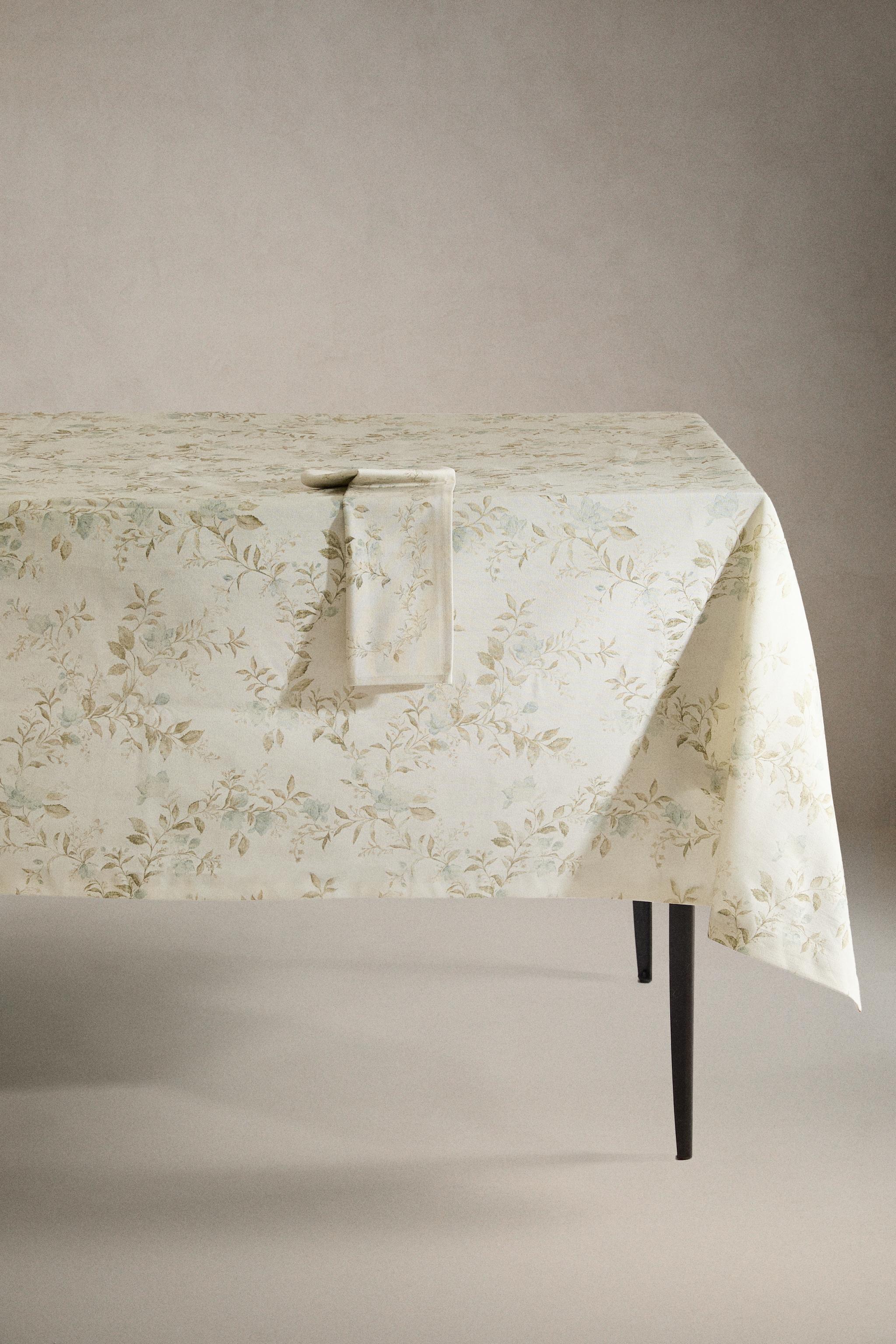 NAPPE IMPRIMÉ VÉGÉTAL