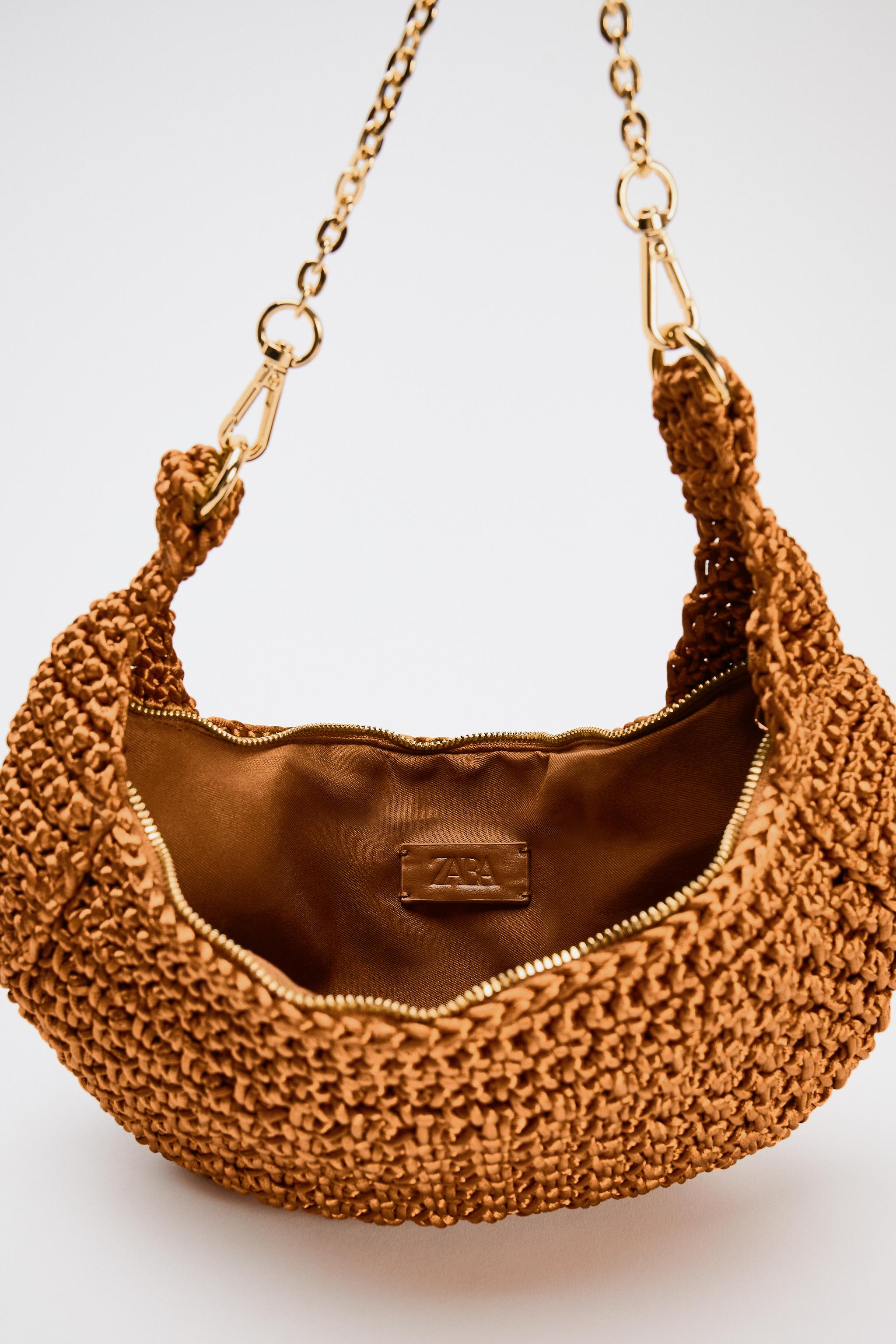 WOVEN SHOULDER BAG