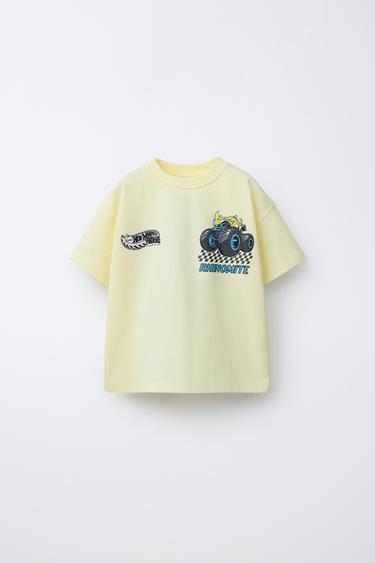 HOT WHEELS MONSTER TRUCK® PRINT T-SHIRT - Yellow by Zara - Image 0
