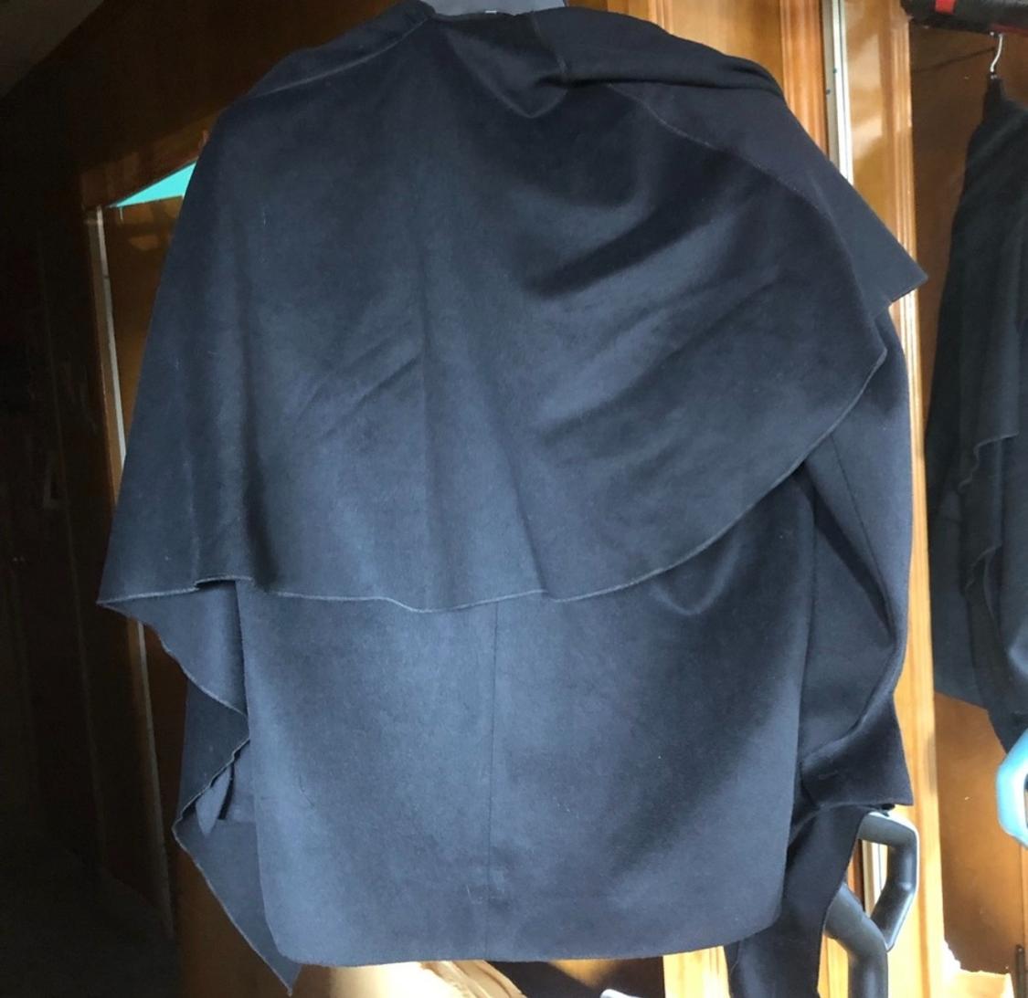 OVERSIZED WOOL SCARF BLAZER - Image 3