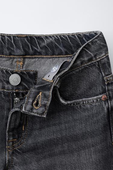 STRAIGHT JEANS - Black by Zara - Image 2
