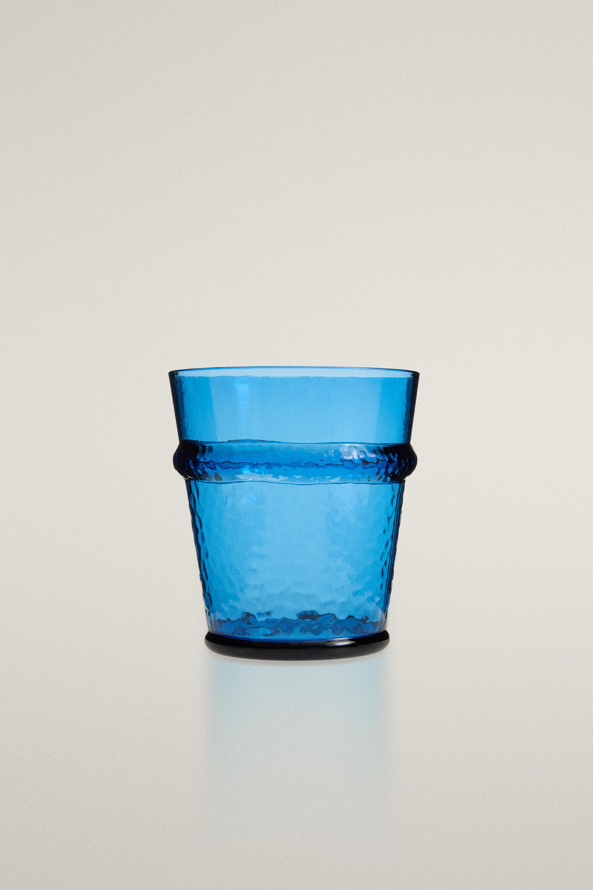 BLUE ACRYLIC TUMBLER