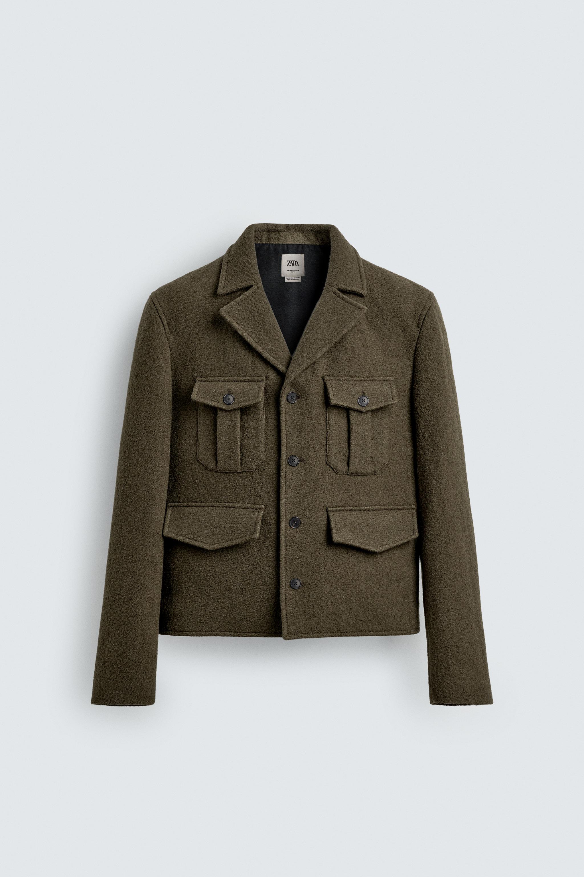 【美品】ZARA ウール100% ジャケット ZARA ZW COLLECTION ウール100% ジャケットSサイズ｜Yahoo!フリマ（旧