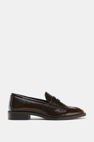 MOCASÍN ANTIFAZ - Marrón de Zara