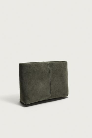 NECESER PIEL - Gris de Zara