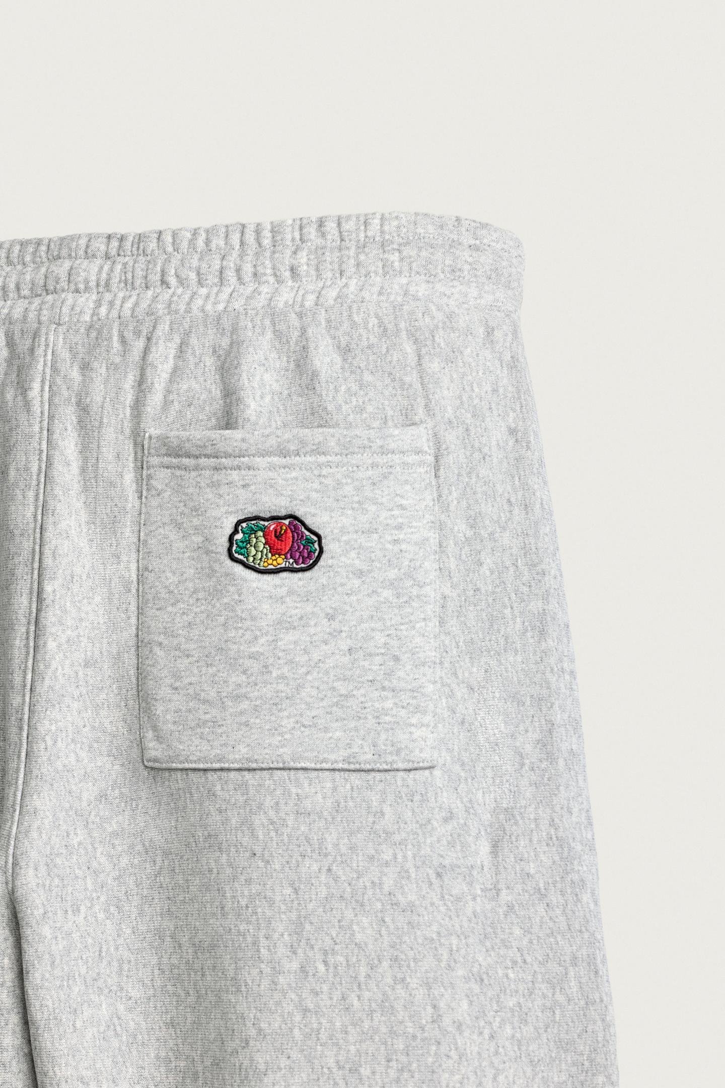 Мужские брюки Zara Fruit OF the Loom™ Sweatpants, цвет: Серый меланжевый — фото 9