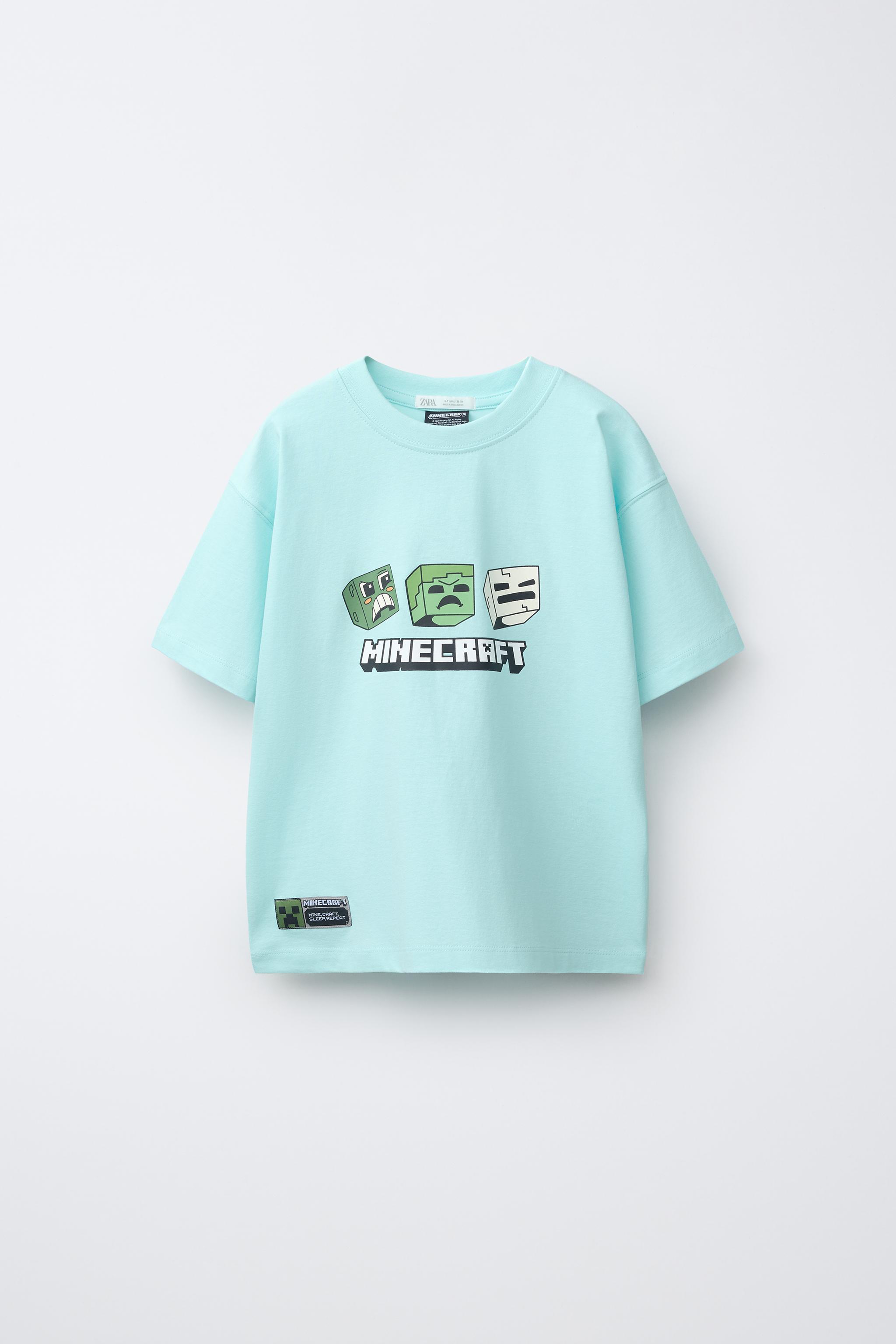 6-14 ANOS/ PIJAMA MINECRAFT © MOJANG AB. - Azul | ZARA Brasil