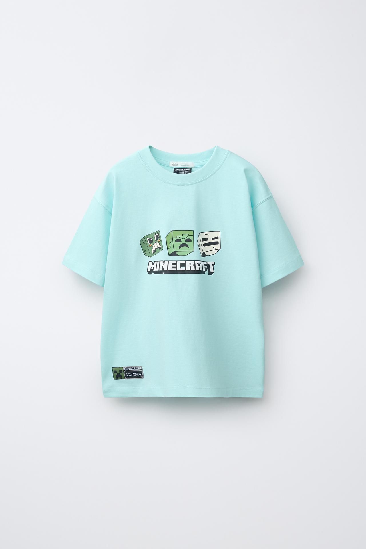6-14 YEARS / MINECRAFT © MOJANG AB PYJAMAS — Blue