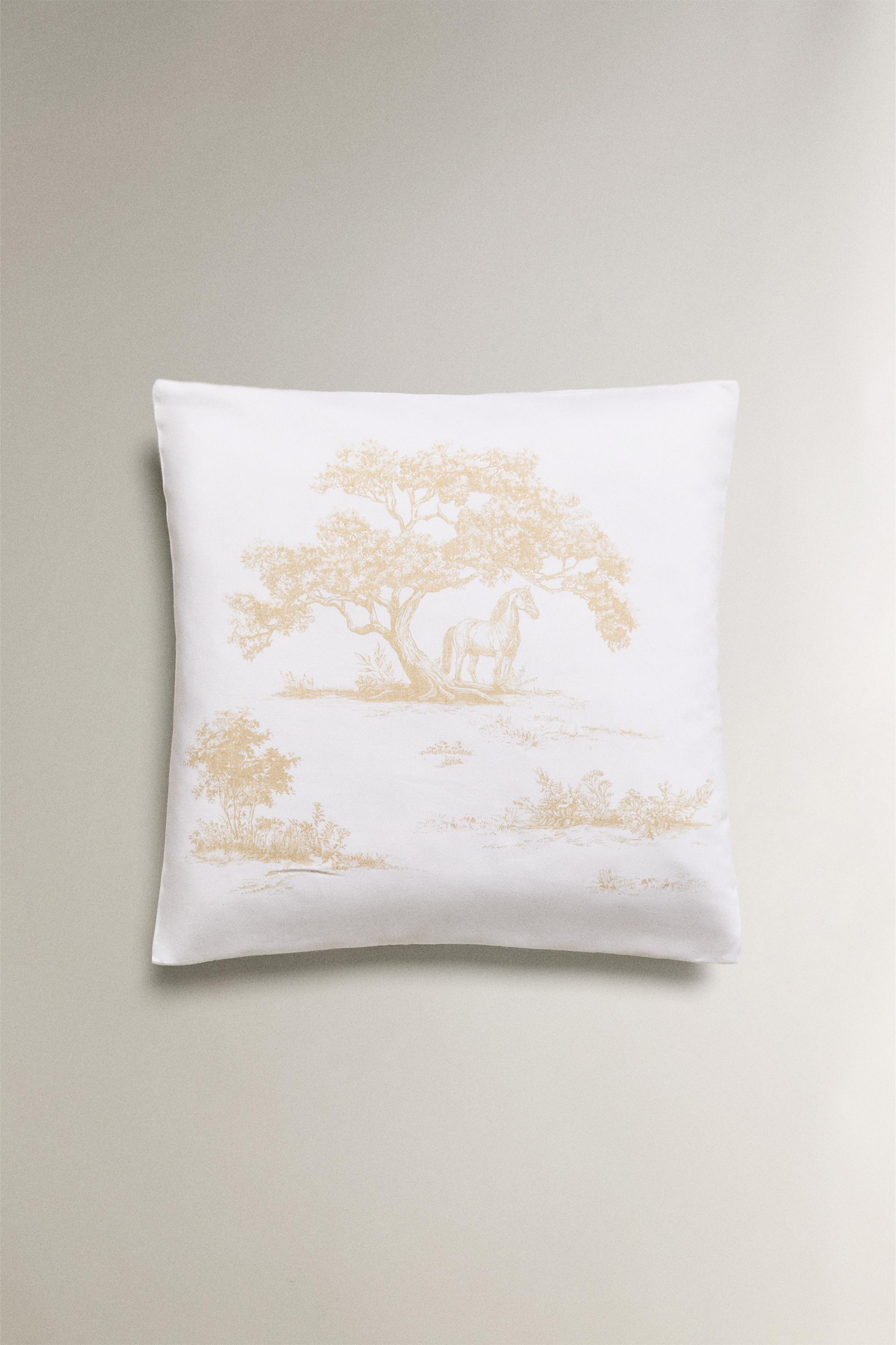 HOUSSE DE COUSSIN CHEVAL