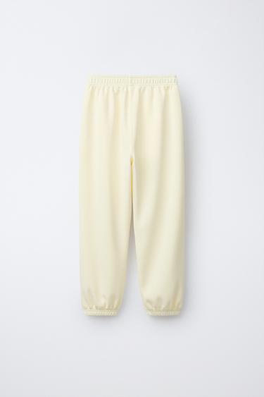 PANTALON DE JOGGING - Jaune de Zara - Image 1