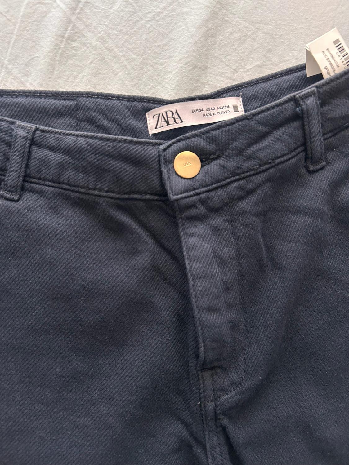 WIDE-LEG CHINO TROUSERS - Image 5