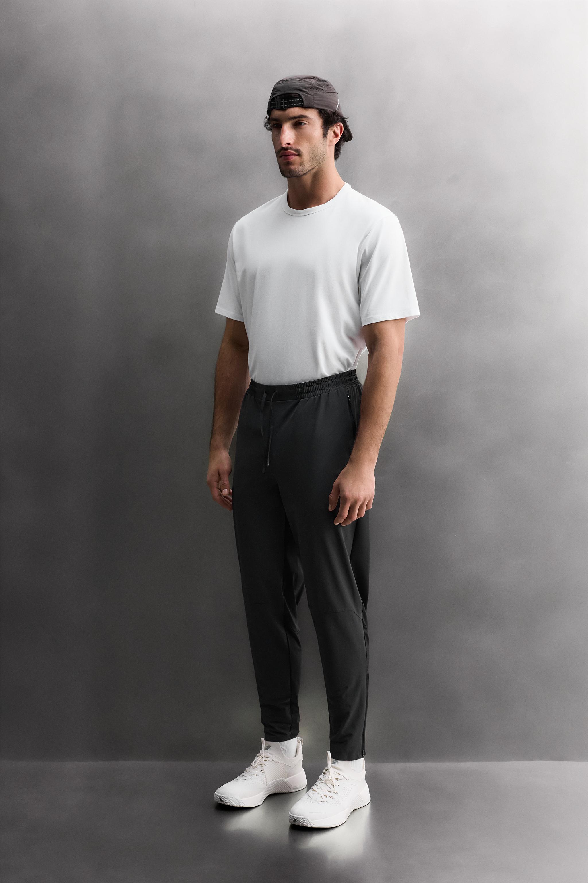 テクニカルカラーブロックパンツ - カーボングレー | ZARA Japan / 日本