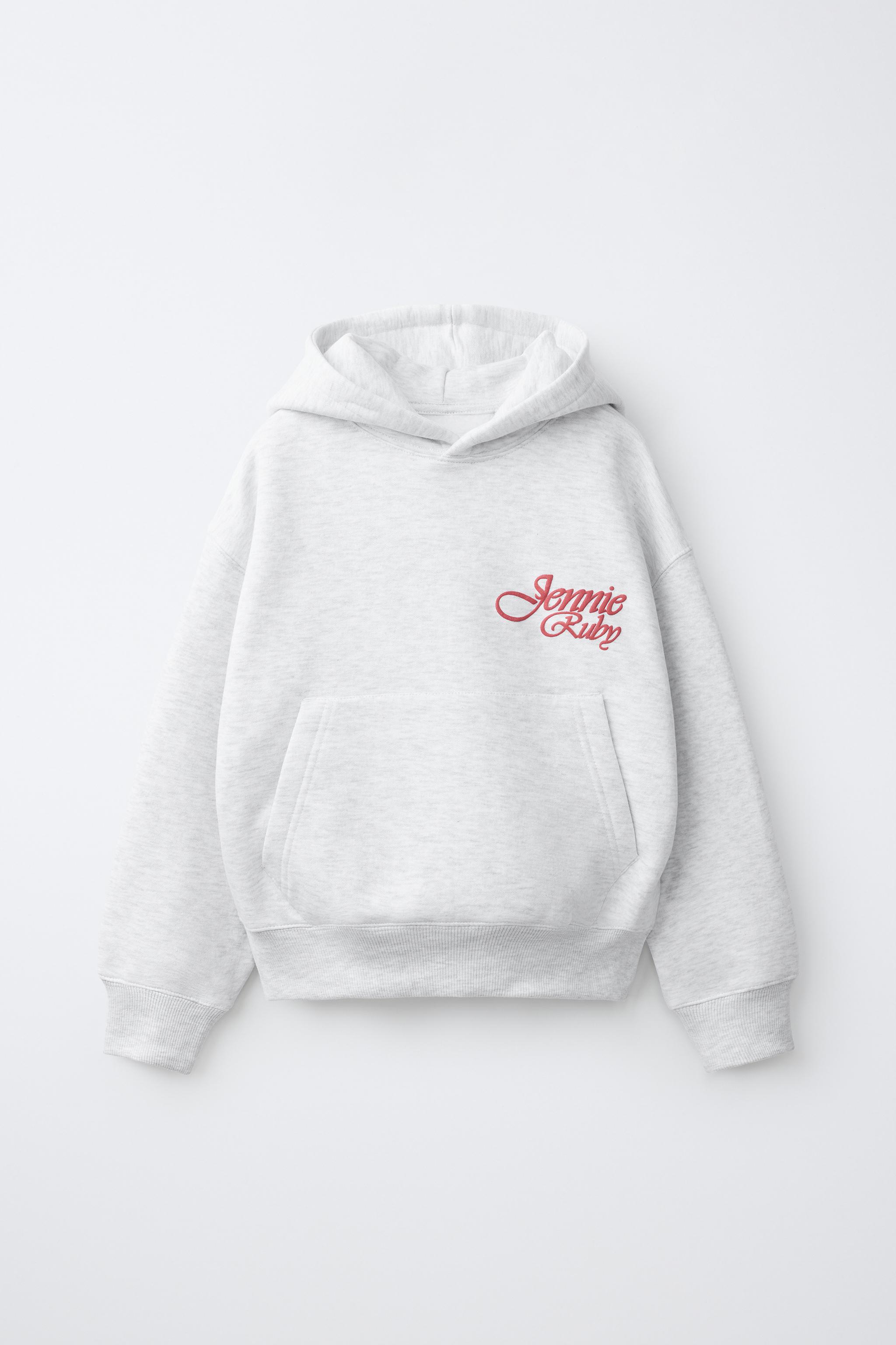 JENNIE RUBY® HOODIE — Gray marl