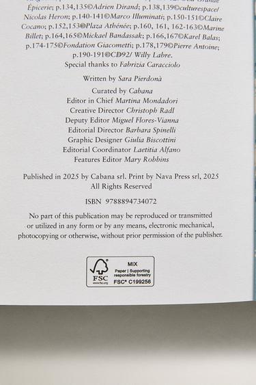 LIVRE PARIS CITY GUIDE CABANA - Bleu / Blanc de Zara - Image 3