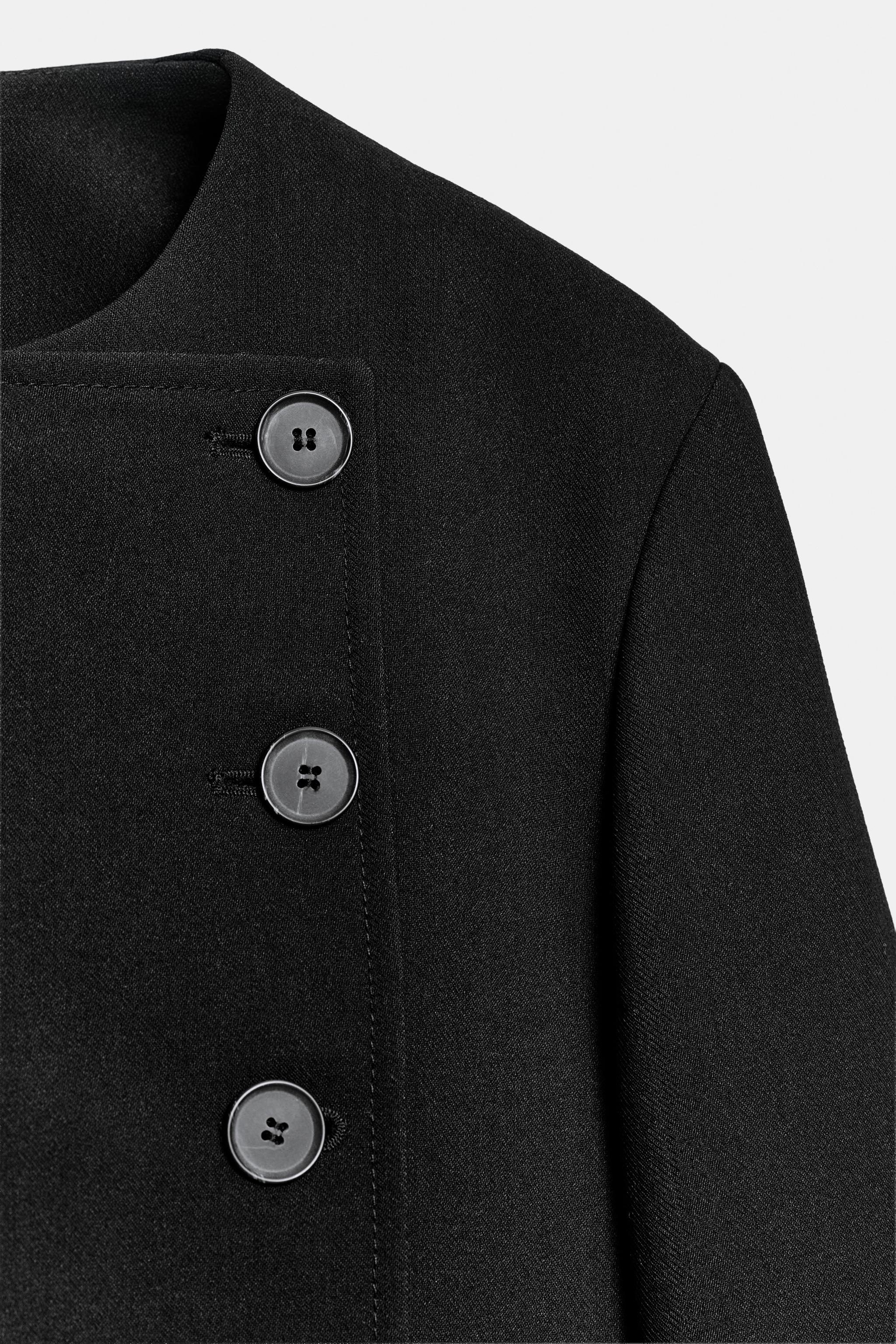ZW COLLECTION SIDE LAPEL BLAZER