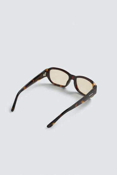 LUNETTES DE SOLEIL RECTANGULAIRES - Écaille de Zara - Image 3