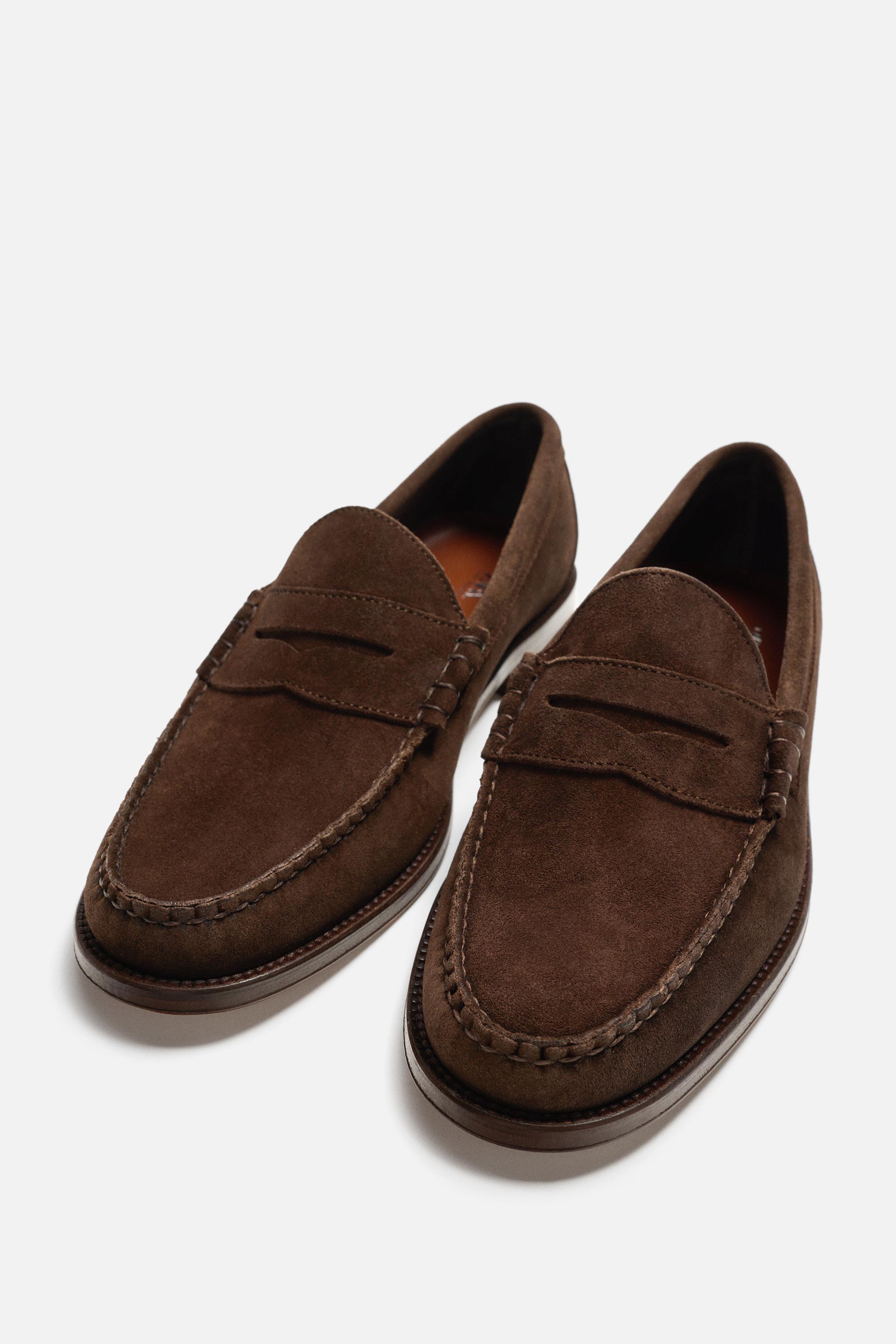 CASTELLANO 1920 ® X ZARA MAN LOAFERS - Brown | ZARA United