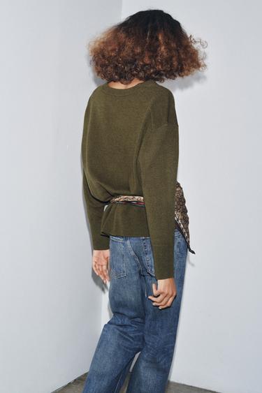 PULL OVERSIZE 100 % LAINE - Chasse de Zara - Image 2