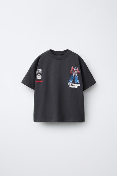 T-SHIRT IMPRIMÉ TRANSFORMERS® - Noir de Zara - Image 0