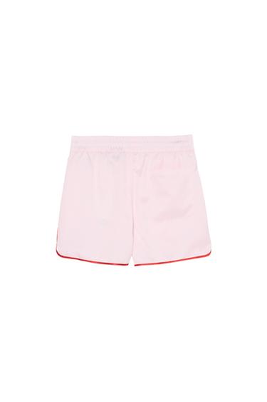 SHORT SATINÉ CONTRASTE - Rose de Zara - Image 3