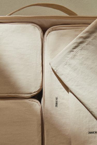 حقائب أدوات شخصية منظمة للرحلات - وردي فاتح الخاص بـ Zara