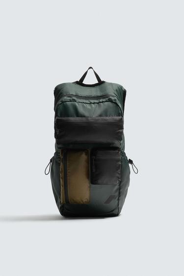 MOCHILA DEPORTIVA MULTIBOLSILLOS 25L - Multicolor de Zara