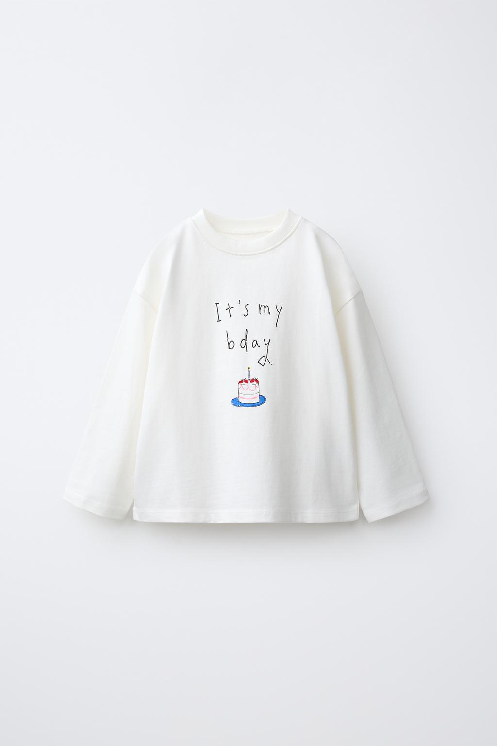 BIRTHDAY PRINT T-SHIRT