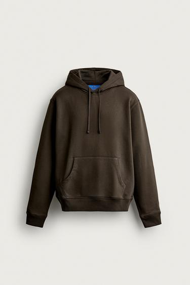 0FR. 파리스 X 자라 후드 스웨트셔츠 - Zara 초콜렛