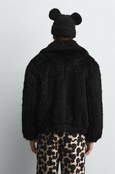 VESTE EFFET FOURRURE HARRY LAMBERT FOR ZARA X DISNEY - Noir de Zara - Image 2