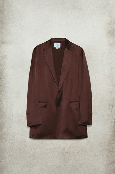 BLAZER 루즈핏 LUDOVIC DE SAINT SERNIN x ZARA - Zara 브라운